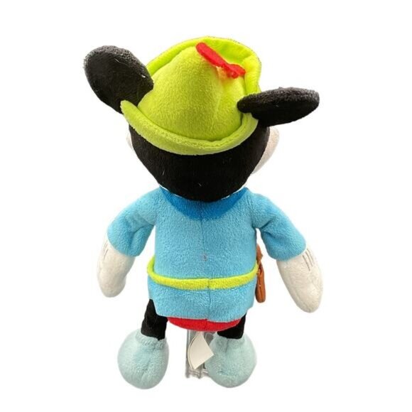 Disney Mickey Mouse Robin Hood Plush Stuffed Toy 11" With Hat & Tunic - Picture 4 of 4